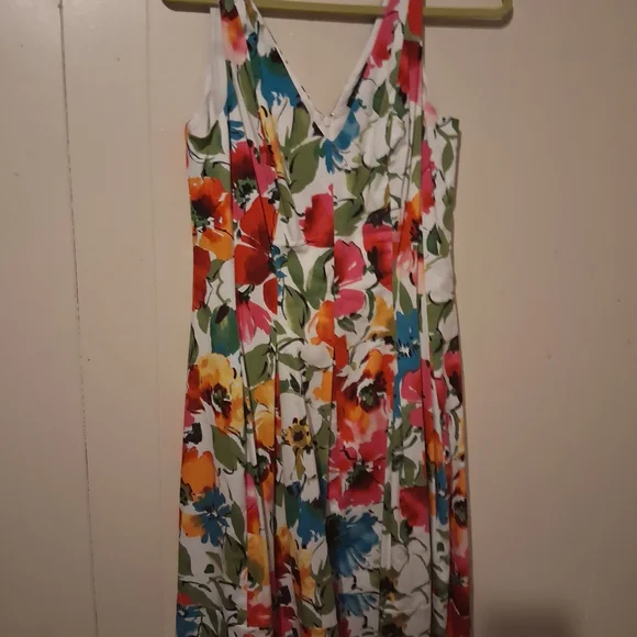Lauren Ralph Lauren Multicolor Floral Dress - Picture 1 of 3